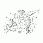 Rally 50 Air Переднее колесо