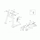 Pegaso 650 IE Центральная подножка