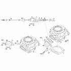 RS 125 Tuono Цилиндр - выпускной клапан