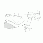 Scarabeo 125-150-200 (Rotax Engine) Задняя часть кузова 1