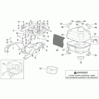 Scarabeo 125-150-200 (Rotax Engine) Top box with angulars