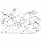 Scarabeo 125-150-200 (Rotax Engine) Рама
