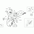 Scarabeo 50 Ditech Rear electrical system