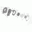 Scarabeo 50 Ditech Маховик