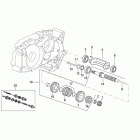 RS 50 Tuono Первичный вал редуктора
