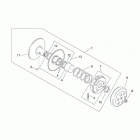 SR 50 H2O (Ditech+Carb.) Adler clutch