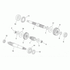 Leonardo 250-300 (Minarelli Engine) Трансмиссия