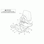 Scarabeo 125-150-200 (Rotax Engine) Front body - front fairing 2