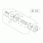 Mojito Custom 50 2T (Aprilia Engine) Сцепление