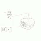 Scarabeo 50 Ditech Rear headlight - top box