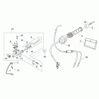 RS 50 Tuono Рулевые переключатели,правые