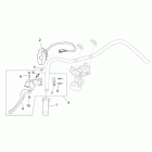 Mojito Custom 50 2T (Aprilia Engine) Рулевые переключатели ,левые