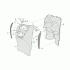 Scarabeo 50 Ditech Передний корпус - облицовка 3
