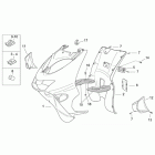SR 50 H2O (Ditech E2) Передний корпус - облицовка 3