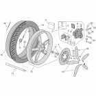 Scarabeo 50 Ditech Переднее колесо