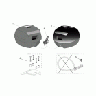 Leonardo 125-150 ST Дооснащение -  кофры боковые и верхний