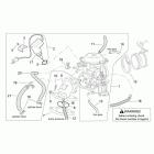 Leonardo 250-300 (Minarelli Engine) Carburettor cpl.