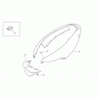 SR 50 H2O (Ditech+Carb.) Задняя часть кузова 1