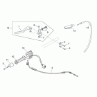 RS 50 Tuono Рулевые переключатели ,левые