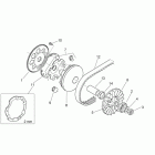 SR 50 H2O (Ditech+Carb.) Вариатор