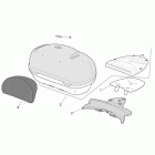 Atlantic 500 Верхний кофр