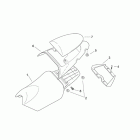 SR 50 H2O (Ditech E2) Saddle - handle