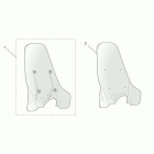 Scarabeo 50 Ditech Дооснащение-Ветровое стекло