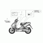 SR 50 H2O (Ditech+Carb.) Plate set and handbook
