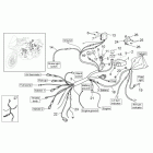 Pegaso 650 IE Rear electrical system