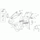 SR 50 H2O (Ditech+Carb.) Передний корпус - облицовка 3