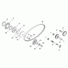 Rally 50 Air Variator - transmission final drive