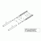 Leonardo 125-150 ST Front fork - sleeves 1