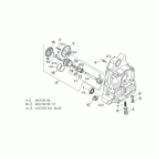 Leonardo 125-150 ST Rh semi-crankcase