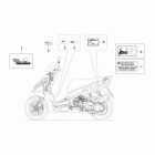 Leonardo 125-150 ST Plate set and handbook
