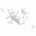 Pegaso 650 IE Система охлаждения