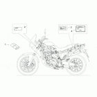 Pegaso 650 IE Name plate