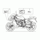 RS 50 Tuono Таблички