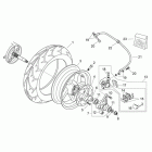 Leonardo 125-150 ST Заднее колесо
