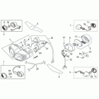 RS 125 Tuono Освещение