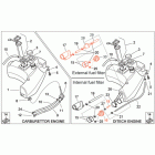 SR 50 H2O (Ditech+Carb.) Топливный бак