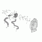 Atlantic 500 Water pump (internal thermostat)