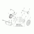 Leonardo 250-300 (Minarelli Engine) Зажигание