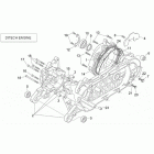 SR 50 H2O (Ditech+Carb.) Crank-case (ditech)