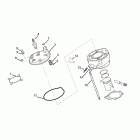 RS 50 Tuono Головка цилиндра