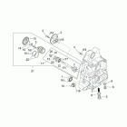 Scarabeo 125-150-200 (Rotax Engine) Rh semi-crankcase