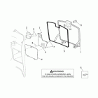Scarabeo 125-150-200 (Rotax Engine) Центальная часть облицовки 1
