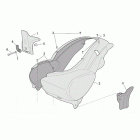 Scarabeo 50 Ditech Задняя часть кузова 1