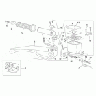 Leonardo 250-300 (Minarelli Engine) Главный тормозной цилиндр
