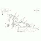 Mojito Custom 50 2T (Aprilia Engine) Задняя часть кузова 1