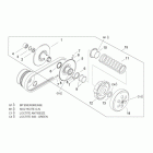 Leonardo 125-150 ST Pulley assy., driven